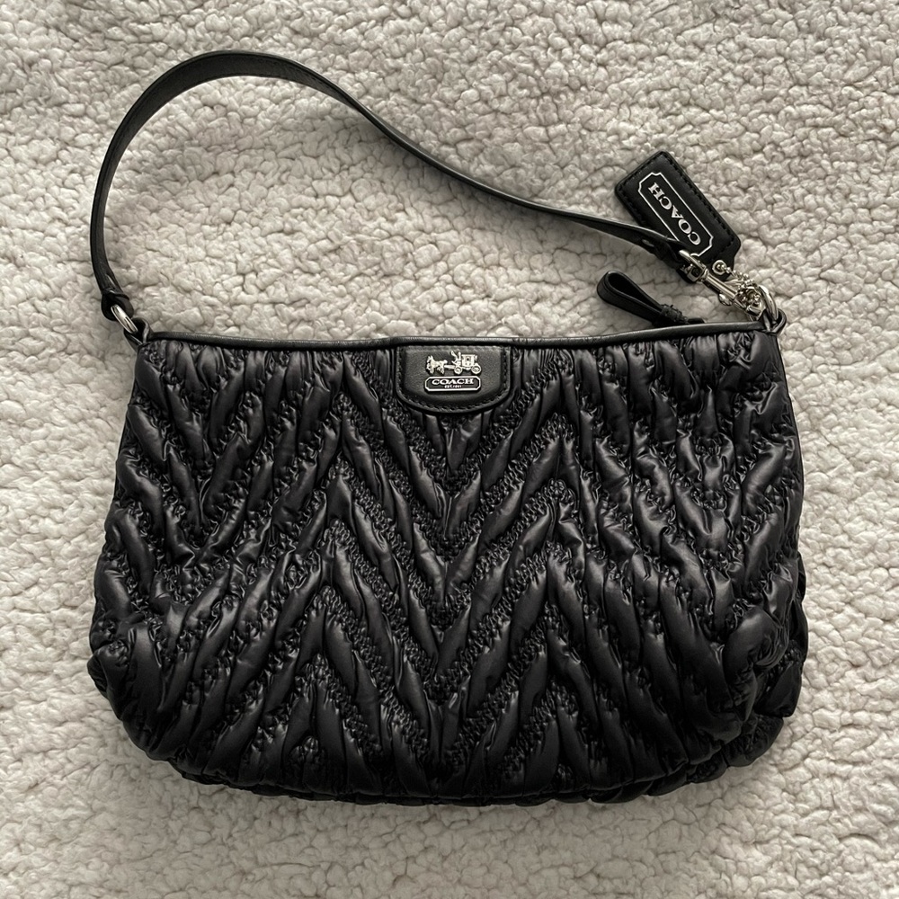 COACH 70th Anniversary Quilted Nylon Bag
